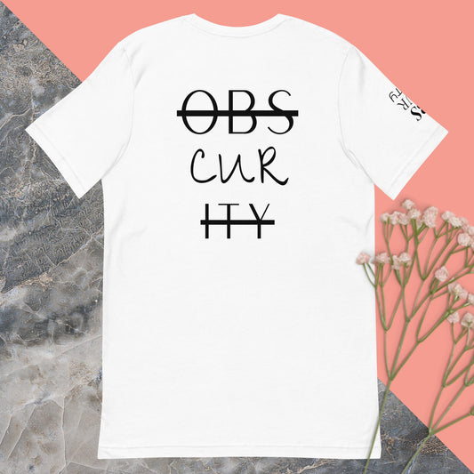 OBSCURITY "STRIKETHROUGH" Graphic Tee
